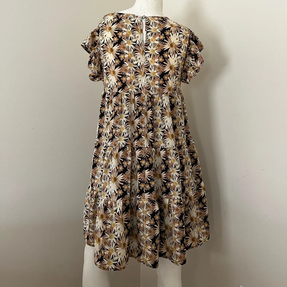 HERE / NOW floral tiered dress - Picture 2 of 7